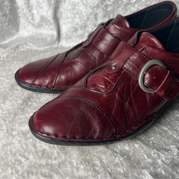 Burgundy Leather Shoes - Picture 8 of 11